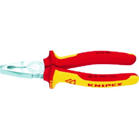 【あす楽対応】「直送」KNIPEX 0306-180 0306－180 絶縁ペンチ 1000V 306180 KNIPEX社 0306180 クニペックス tr-8356465 コンビネーションプライヤー