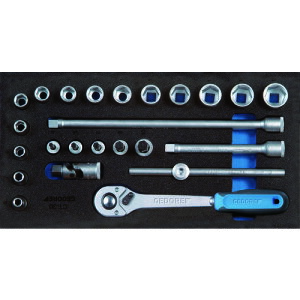 �y���[�݌ɕi�z�u�����vGEDORE 2308975 �\�P�b�g�����`�Z�b�g3�^8 1500CT1�]30 �Q�h���[�� 1500CT1-30 TRGEDORE 855-8918 �n���h�c�[�� 165 332 1S 66