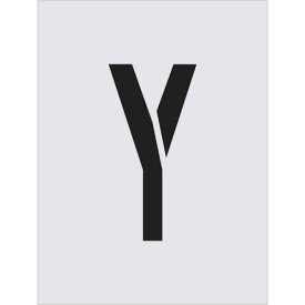 (LINEクーポン有)【即納在庫品】「直送」IM AST77 ステンシル Y 文字サイズ250×125mm アイマーク AIMARK