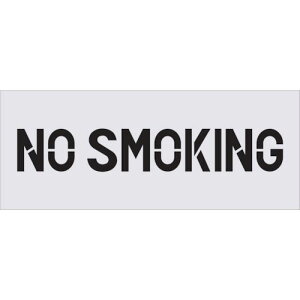 �y���[�݌ɕi�z�u�����vIM AST90 �X�e���V�� NO SMOKING �v���[�g�T�C�Y500×200mm �A�C�}�[�N AIMARK tr-4341732