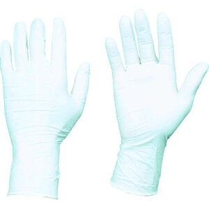 【即納在庫品】「直送」TRUSCO TGNN06WL 使い捨てニトリル手袋TGエアー 0.06 粉無白L 100枚