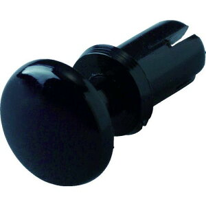 【即納在庫品】「直送」TRUSCO TPR3545-BK プッシュリベット 板厚2.2〜3.1mm 穴径3.6Φ 長さ4.5 黒 50個入 TPR3545BK