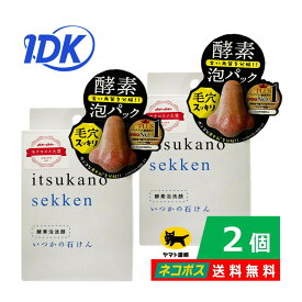 【2個セット】水橋保寿堂製薬 いつかの石けん 100g スキンケア 酵素の洗顔石鹸 泡パック 黒ずみ 毛穴 角栓 黒いポツポツ イチゴ鼻 皮脂腺 簡単なお手入れ 洗って放置35秒 タンパク質分解酵素 プロテアーゼ配合 itsukano sekken 新洗顔 ポスト投函 ネコポス 送料無料