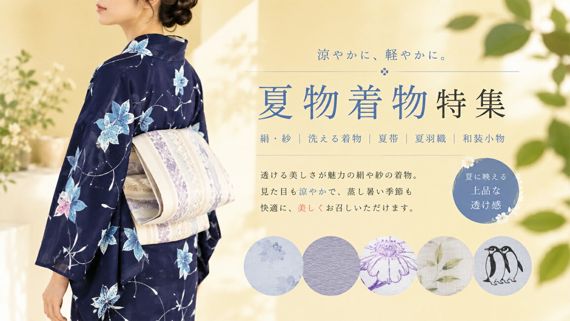 楽天市場 | アイディーネット - 着物を涼しく着よう！夏物アイテムが大 