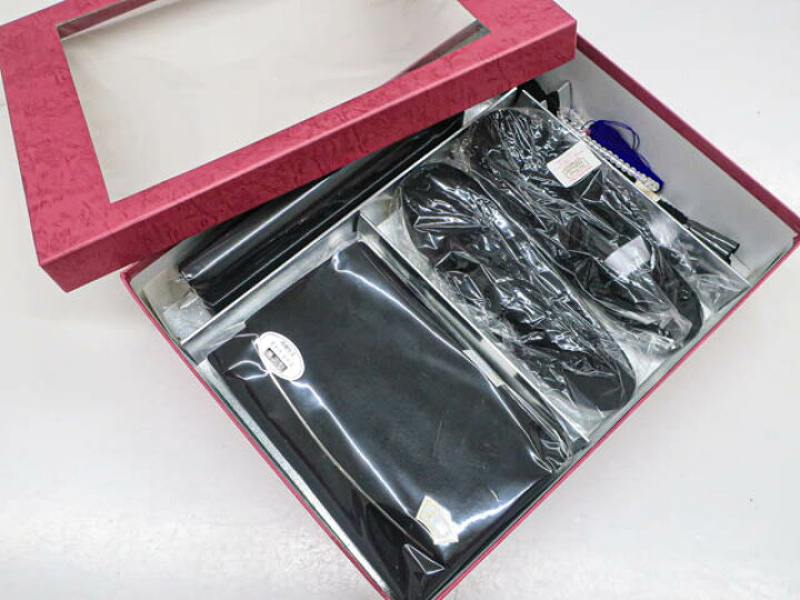 楽天市場】【中古】 和装小物 喪服用 草履 約23.5cm バッグ 帯揚げ 
