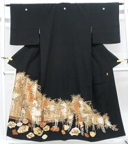 楽天市場】留袖 中古 下り藤（種類（着物）黒留袖）の通販
