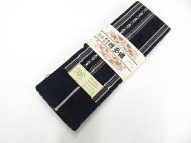 【中古】角帯 未使用 男物 本場筑前博多織 正絹 26w03-2654【リサイクル】 IDnet