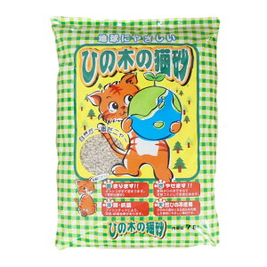 【 猫砂 トイレ 】ヒノキ 地球に優しい ひの木の猫砂 7L【 砂 ひのき 猫トイレ 猫のトイレ用品 猫の砂 消臭 匂い 臭い ニオイ 衛生用品 icat i dog 楽天 】