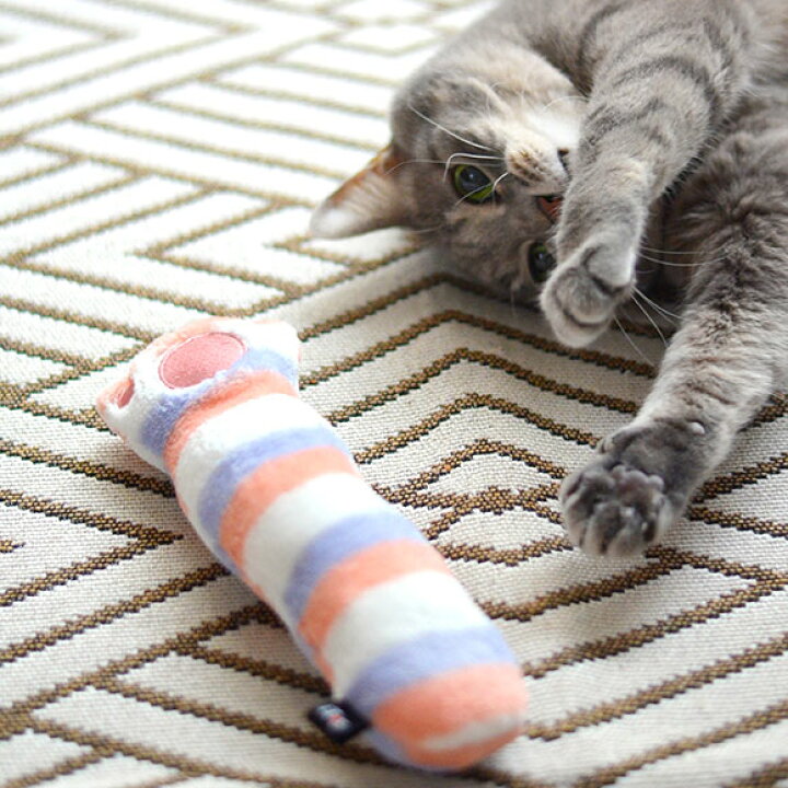 【 国産 猫のおもちゃ 】iCat iToy ケリケリ猫の手 キャットニップ入り【 あす楽 翌日配送 】【 布製 安全 キャットトイ 玩具 またたび 猫用 icat i dog 楽天 】 犬の服のiDog iCat iToy ケリケリカワウソ キャットニップ入り