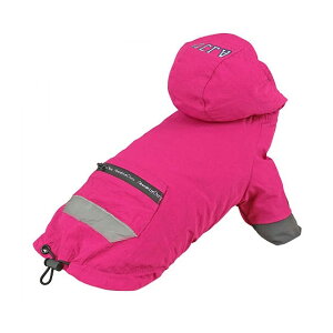 【 犬 服 レインコート 】iDog SHIELD COAT リフレクトレインジャケット 裏ニャンカモ IDOG×AlexanderLeeChang アイドッグ メール便OK【 カッパ 雨具 雨の日 撥水 犬の服 アイドッグ トイプードル チワワ