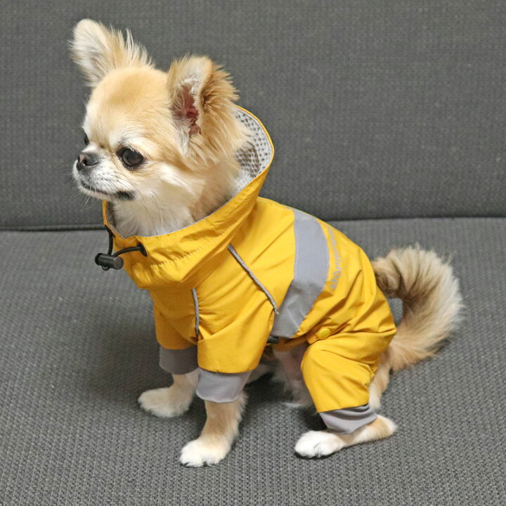 楽天市場】【 犬 服 レインコート 】iDog STORM REACT 完全防水後開き 