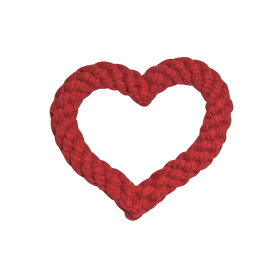 【 犬 おもちゃ 】iDog ロープトイ ハート アイドッグ メール便OK【 布製 ぬいぐるみ ドッグトイ 犬のおもちゃ 玩具 ロープ 超小型犬 小型犬 犬用 idog 楽天 】