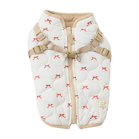 【 犬 服 アウター 】iDog fleur SHIELD COAT ダウンハーネス 撥水 防汚 アイドッグ【 犬 ダウン 犬 ハーネス 犬 服 ダウン ドッグウェア ジャケット コート 犬服 犬の服のiDog 防寒 犬服 冬 背中開き 犬 冬服 犬服 冬 ハーネス チワワ ダックス 服 犬の服 犬用 idog 】