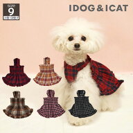 【 犬 服 ワンピース 】iDog fleur ギャザーフリルワンピ アイドッグ メール便OK【 犬 服 ワンピ 犬スカ…