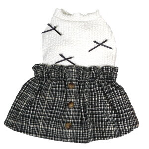 【 犬 服 ワンピース 】iDog ギャザースカートリボンワンピ アイドッグ メール便OK【 犬 服 ワンピ 犬スカート 犬 ドレス フリル ドッグウエア いぬ 服 犬の服 冬用 犬服 犬の服のiDog 服 犬 冬服