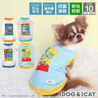 【クーポン利用で最大15％OFF★】【 冷感 犬 服 】iDog COOL Chill+MOSCAPE TOM and JERRY ポップアート…