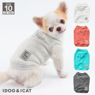 【 犬 服 タンク 】iDog 裏起毛バックプリントタンク アイドッグ メール便OK【 犬服 冬 犬 秋服 タンク …