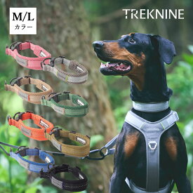 【 犬 首輪 】iDog TREKNINE|カラー|ダブルリングメッシュパッド M/Lサイズ トレックナイン アイドッグ【 布製 軽量 犬の首輪 犬用首輪 カラーイヌ いぬ 散歩 犬首輪 中大型犬 idog 楽天市場 】