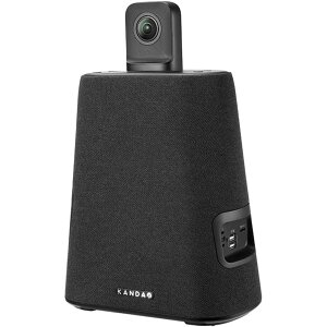 【メーカー公認ストア】Kandao Meeting Ultra Standered 4K 360度 WEB会議カメラ 2つのレンズ 4K HDR 映像入力 会議用 無指向性マイク Hi-Fiスピーカー Android OS搭載 AIカメラシステム