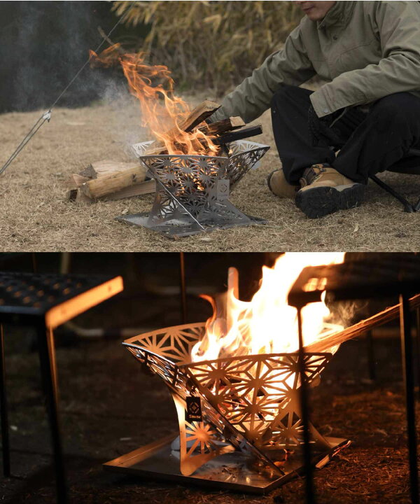 楽天市場】【送料込】SMORE スモア 映える！キャンプ 焚き火台 