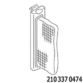 ゆうパケット対応【在庫あり】【純正品】2103370474 SHARP 糸くずフィルター(1個入り) 洗濯機用【ES-G45RC/ES-G4E3/ES-G4E5/ES-G4E6/ES-G4E7他用】[210 337 0474] シャープ 新品/あす楽