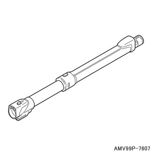 【純正品】AMV99P-7607 Panasonic 伸縮自在延長管 掃除機用【MC-PB6A/MC-PJ20A/MC-PK12A他用】パナソニック 新品 ※離島・沖縄配送不可