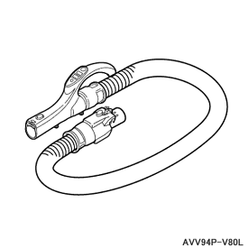 ■AVV94P-V80L ホース 掃除機用■パナソニック■MC-PJ200E8、MC-PJ210E9、MC-PJ220E2用■メーカー純正品■Panasonic■新品■(※離島・沖縄配送不可)