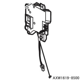 【純正品】AXW1619-8500 Panasonic フタロックスイッチ 洗濯乾燥機用【NA-LX113AL/NA-LX125AL他用】※ネジ等は付属しません ※スイッチ部分のみ National ナショナル パナソニック 新品 ※離島・沖縄配送不可