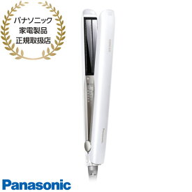 【在庫あり】EH-HS0J-W パナソニック ストレートアイロン ナノケア (白) Panasonic ヘアアイロン 新品 ※離島・沖縄配送不可/あす楽