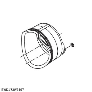 【最短翌日お届け】純正品 EWDJ73W3107 Panasonic ホース収納ケース ジェットウォッシャードルツ用【EW-DJ73/EW-CDJ73/EW-DJ75他用】パナソニック 新品 ※離島・沖縄配送不可【在庫あり】