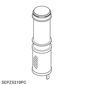 �y�����i�zSEPZS210PC Panasonic �����p�J�[�g���b�W(1�{����) �򐅊�p�yJGK1600PC/JGK1600ZPC/JGKM6001EPC���p�z�p�i�\�j�b�N �V�i �������E����z���s��