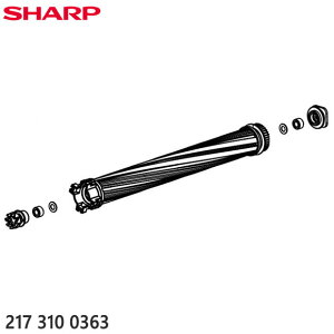 �y�����i�z2173100363 SHARP ��]�u���V (�M�A�z���_�[�E�L���b�v�z���_�[�t) �|���@�p�yEC-PR10-B/EC-SR10-B/EC-SR10-W���p�z�V���[�v �V�i �������E����z���s��