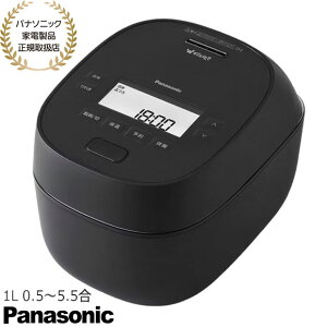 �y�݌ɂ���zSR-N610E-K Panasonic �ψ���IH�W���[���ъ� 5.5�� W���ǂ萆�� �_�C�������h�}�� (�u���b�N) 2026�N9������ �V�i�y�p�i�\�j�b�N�Ɠd���i���K�戵�X�z�y���[�z