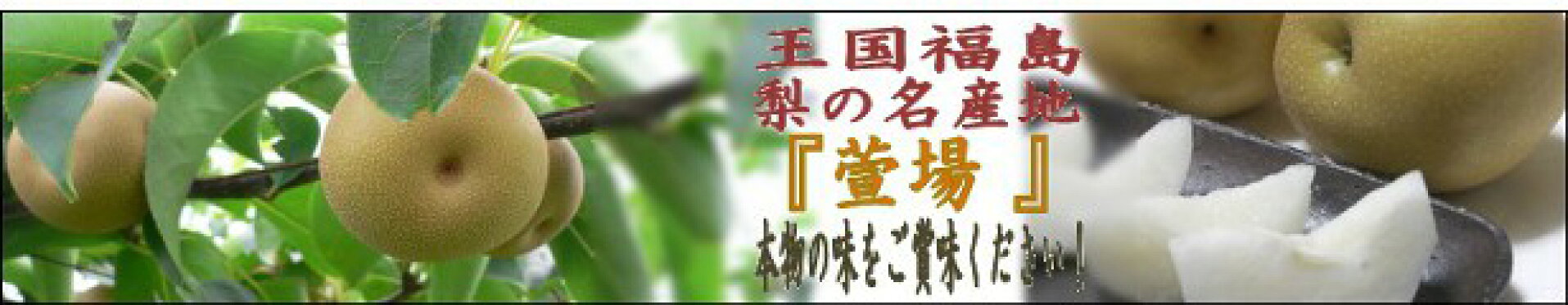 くだもの王国　福島の萱場梨