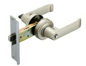 大黒製作所 レバーハンドル取替錠 LS-1000 バックセット100mm