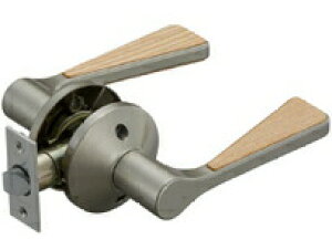 マツ六 兼用バリアフリーレバーHB空錠 EL5060-1MH-NSNC Nシルバー+Nクリア