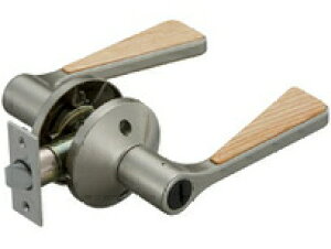 マツ六 兼用バリアフリーレバーHB間仕切錠 EL5060-3MH-NSNC Nシルバー+Nクリア