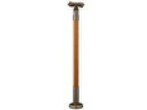 マツ六 室内用手すりコーナー支柱 木製 アジャストBDE-37BMB Mブラウン+ブラウン