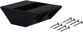 平安伸銅工業 LABRICO DXK-3 2×4棚受ダブル マットブラック ラブリコ DIY収納パーツ 2個入