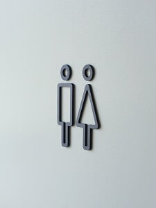 �g�C���}�[�N toilet line sign plate iron HS3507 ������� ���킢�� ���g�� �A���e�B�[�N �g�C���}�[�N �j�� �����