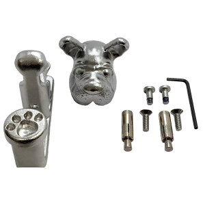 �Ђ߂��� akke-3FBULL-PAD �t�����`�u���h�b�N/���� �A�b�P�t�b�N(��) ���[�h�t�b�N �A�j�}���t�b�N �l�W�^�C�v akke�t�b�N