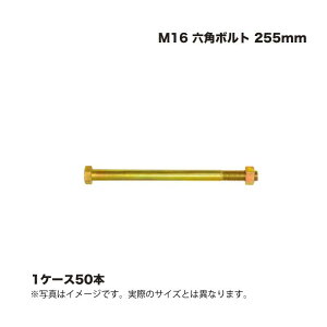 (1�P�[�X50�{) Z�}�[�N���� (Z) M16 �Z�p�{���g 255mm