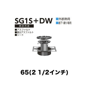 �j���� ���[�t�h���C�� SG1S�{DW�@65(2 1/2�C���`) �f�b�L�v���[�g�p �O�f�M�p ��t��(�ō��ݎ�) �˂����ݐڑ� �L���E�x���p �A�X�t�@���g�E�I�o�A�X�t�@���g�E�V�[�g