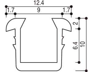 YKKAP KXPbg K-6413-20 20m KXa9 ̂ݍ6 KX6.8 O`
