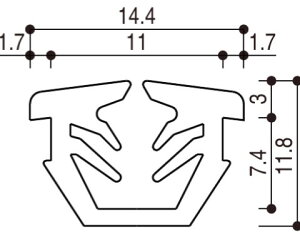 YKKAP KXPbg K-25040-20 20m KXa14 ̂ݍ7 KX3 O`