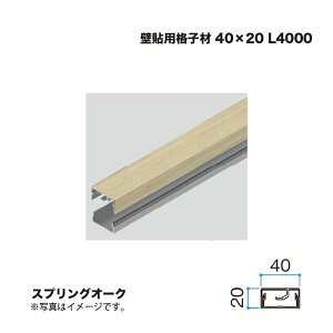 �^�J�V���[ �Ǔ\�p�i�q�� 40×20 L4000 �X�v�����O�I�[�N 1�{ �������^�l��s��