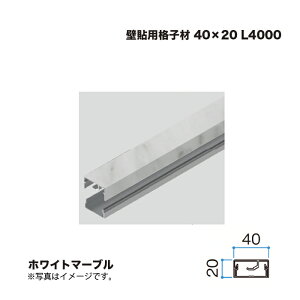 �^�J�V���[ �Ǔ\�p�i�q�� 40×20 L4000 �z���C�g�}�[�u�� 1�{ �������^�l��s��