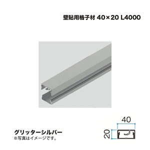 �^�J�V���[ �Ǔ\�p�i�q�� 40×20 L4000 �O���b�^�[�V���o�[ 1�{ �������^�l��s��