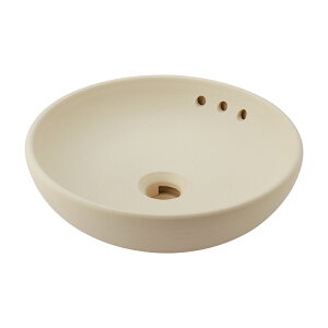 カクダイ 493-269-C 丸型手洗器 薄香