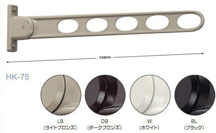 楽天市場】川口技研 窓壁用ホスクリーン HK-75-LB/HK-75-DB/HK-75-W/HK 